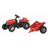 Rolly Toys rollyKid Massey Ferguson traptrekker met aanhanger | Rolly Toys