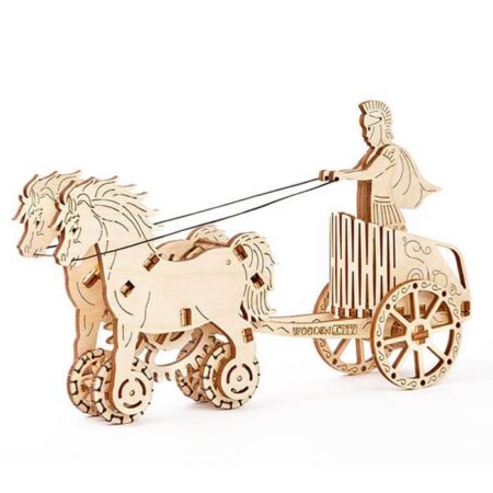 Romeinse strijdwagen hout Wooden City | Wooden City
