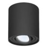 Ronde LED Opbouwspot Ray - 4 Watt 345 Lumen - 6500K daglicht wit - Kantelbaar - GU10 - Opbouwspot - IP20 Voor binnen - Zwart - Dimbaar | HOFTRONIC