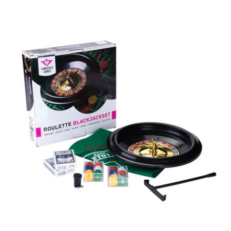 Roulette - Black Jack set 30cm compleet | Longfield