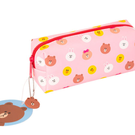 Roze Etui Friends - Line Friends | LINE FRIENDS