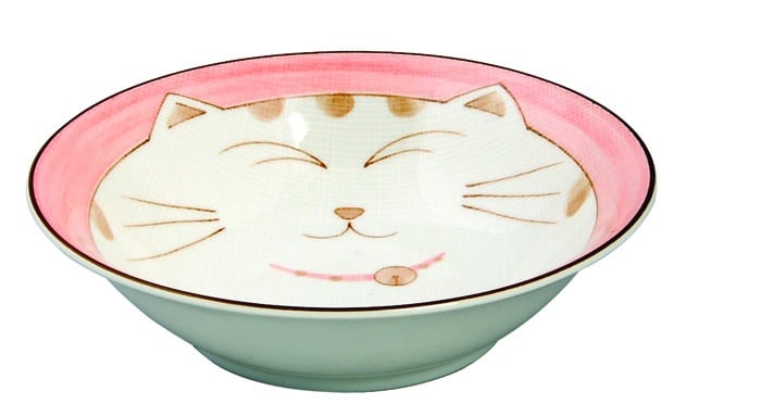 Roze Kawaii Kat Kom - The Oriental Shop - 450ml 16.5cm | Tokyo Design Studio