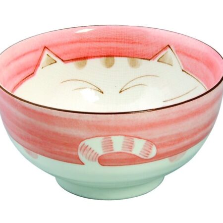 Roze Kom - Kawaii Cat - 16cm 800ml | Tokyo Design Studio