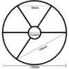 Rubberen ring 6-wegkraan Midas Ø136mm | Midas