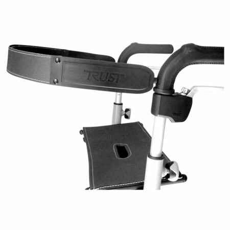 Rugband Let's Go Out / Let's Fly | TrustCare | Zwart | Rugsteun rollator | PR30278-BKSTRAP | TrustCare