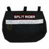 Rugleuning tas voor SplitRider elektrische rolstoel | e-Ability | 1 vak | Met reflectie | Zwart | Nylon | e-Aa0020 | e-Ability