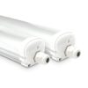 S-Series - Set van 2 LED TL armaturen 150cm - IP65 Waterdicht - 48 Watt - 5760 Lumen - 6500K Daglicht wit - Koppelbaar - IK07 - S-Series Tri-Proof plafondverlichting | HOFTRONIC