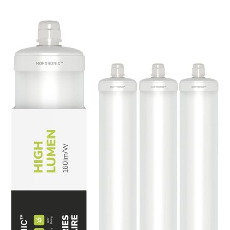 S-Series - Set van 4 LED TL armaturen 150cm - IP65 Waterdicht - 32 Watt 5120 Lumen (160lm/W) - 4000K Neutraal wit - Koppelbaar - IK07 - S-Series Tri-Proof plafondverlichting | HOFTRONIC