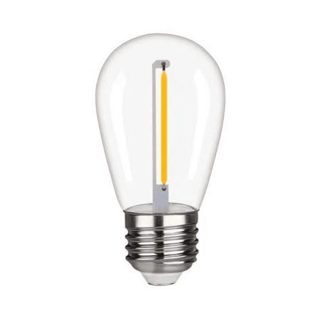 S14 LED Filamentlamp E27 - 3 Volt 0