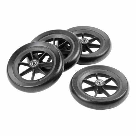 SOFT wielen voor de rollator Double / Light / RA60 / RG70 | MultiMotion | Set van 4 stuks | 10060007 | MultiMotion