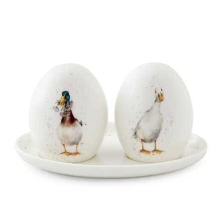 Salt & Pepper Ducks With Tray | Wrendale design