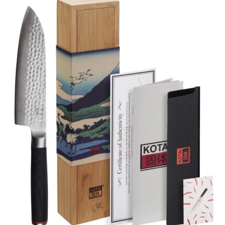 Santoku Chef Mes - Kotai - Gehamerd Japans Staal - 18cm | Tokyo Design Studio