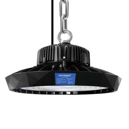 Saturn LED High Bay - Dimbaar - 200 Watt 38.000 lumen (190lm/W) - 5700K daglicht wit - 120° - IP65 waterdicht - Energielabel A - Bridgelux LED's | HOFTRONIC