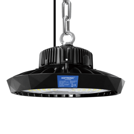 Saturn LED High Bay - Dimbaar - 90 Watt 17.100 lumen (190lm/W) - 5700K daglicht wit - 120° - IP65 waterdicht - Energielabel A - Bridgelux LED's | HOFTRONIC