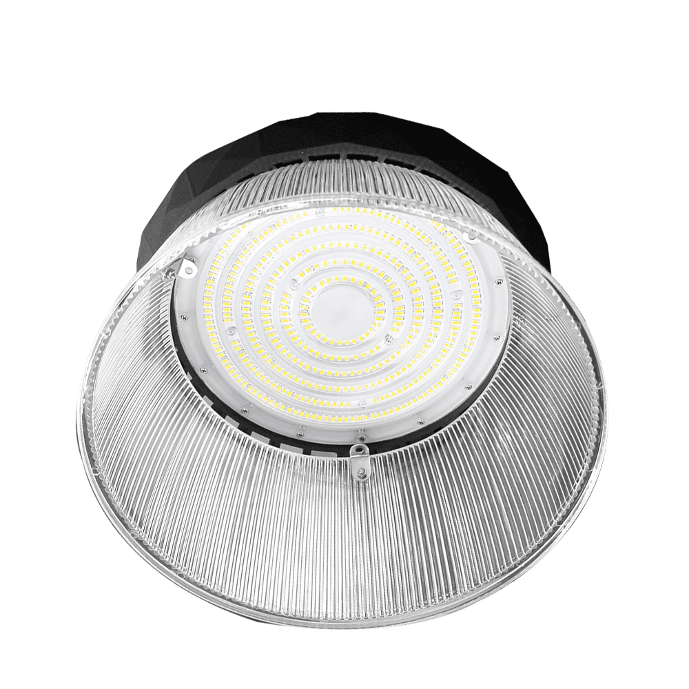 Saturn LED High Bay met 100° reflector - Dimbaar - 200 Watt 38.000 lumen (190lm/W) - 5700K daglicht wit - IP65 waterdicht - Bridgelux LED's | HOFTRONIC