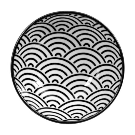 Sauskom Nippon Black - Tokyo Design Studio - Golven - 9.5 x 3cm | Tokyo Design Studio