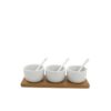 Sauzenset 7-delig met houten plank | Food for Fun