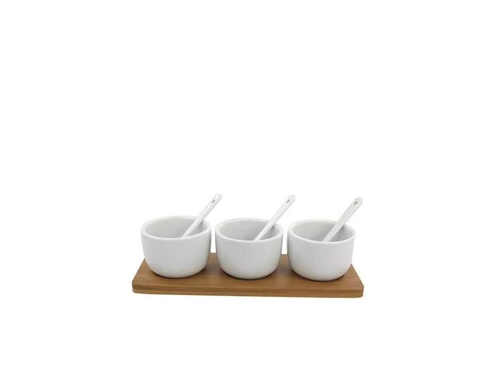Sauzenset 7-delig met houten plank | Food for Fun
