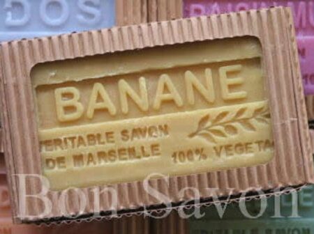 Savon parfumee 125 gr. Banane | Bon Savon