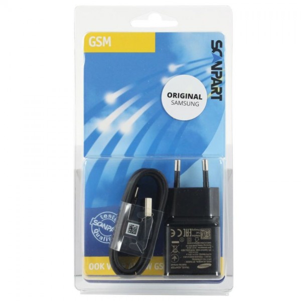 Scanpart Samsung snellader USB-C 2000mA zwart | Scanpart