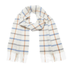 Scarf Country Tattersall arctic plaid | Barbour