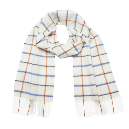 Scarf Country Tattersall arctic plaid | Barbour