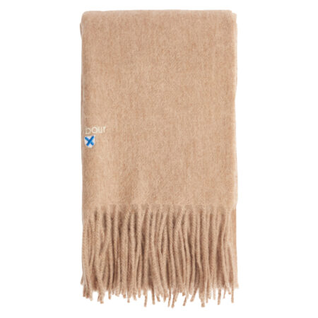 Scarf Plain Lambswool Brown | Barbour