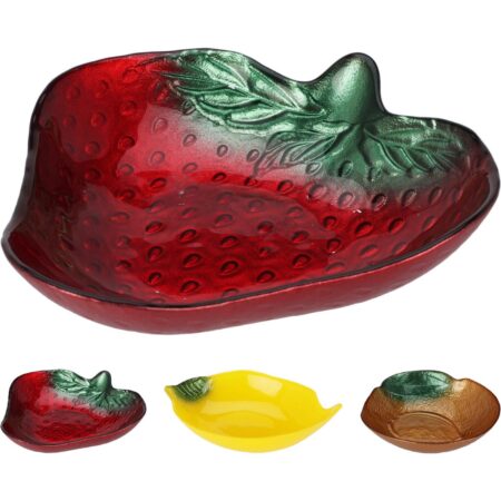 Schaal glas fruitvorm Ø15cm | Home & Styling