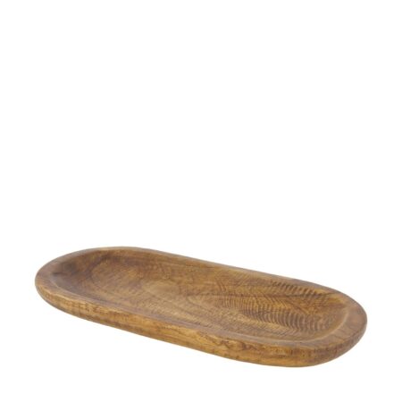 Schaal ovaal hout 38x18x3cm | Dijk Natural Collections