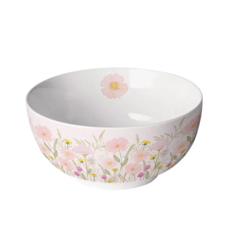 Schaaltje Pastel Flowers Pink | Ambiente
