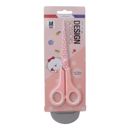 Schaar met stippen (roze versie) | Bonjour Bichon