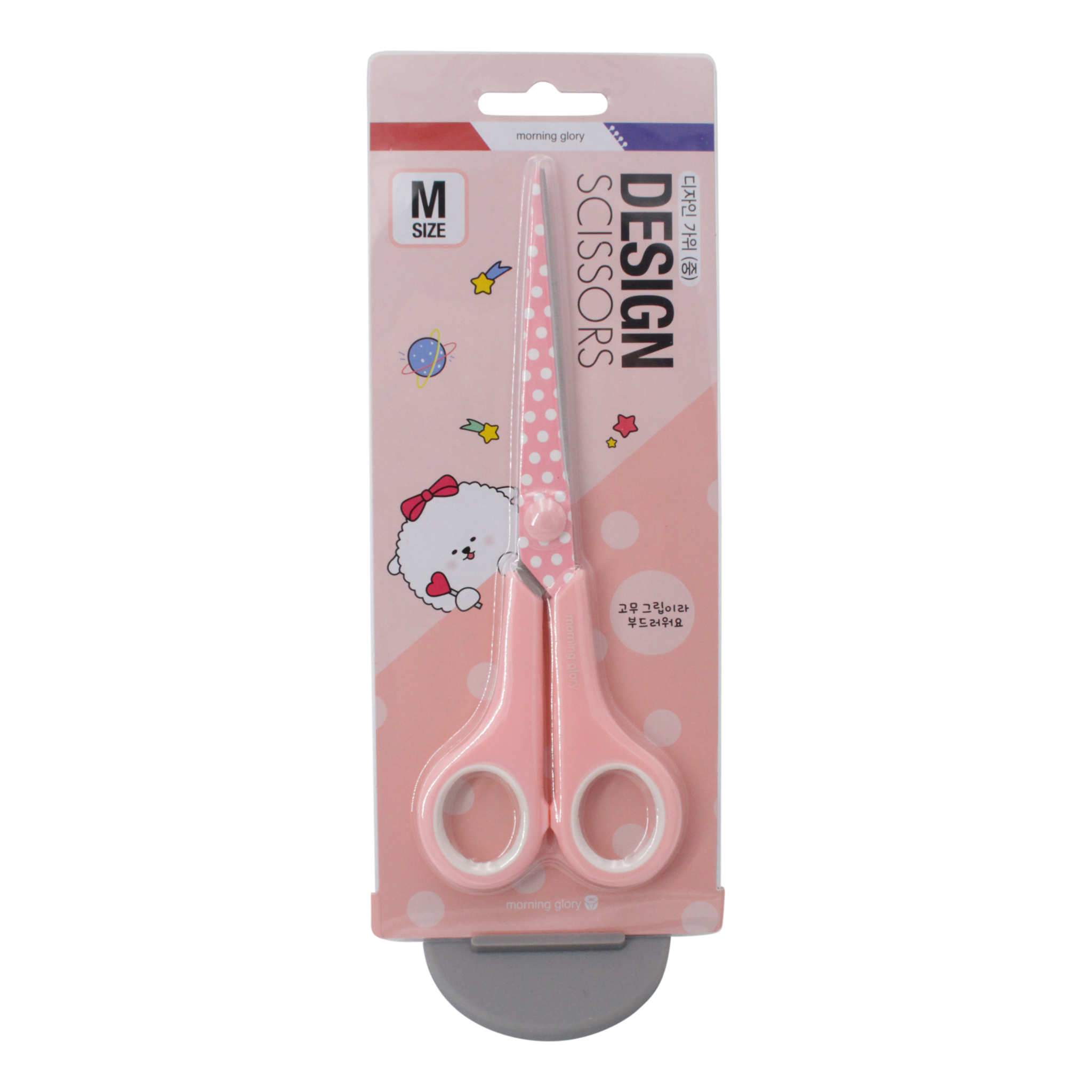 Schaar met stippen (roze versie) | Bonjour Bichon
