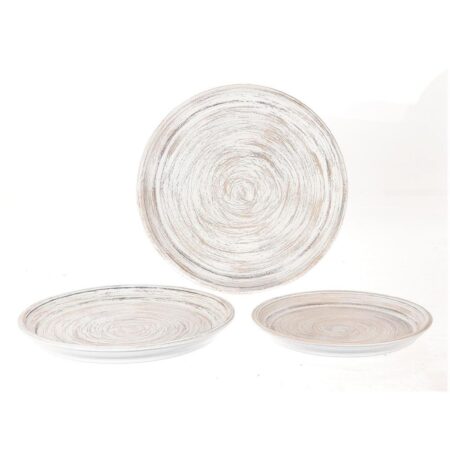 Schalenset 3-delig white wash 33-40-45cm | HBX natural living