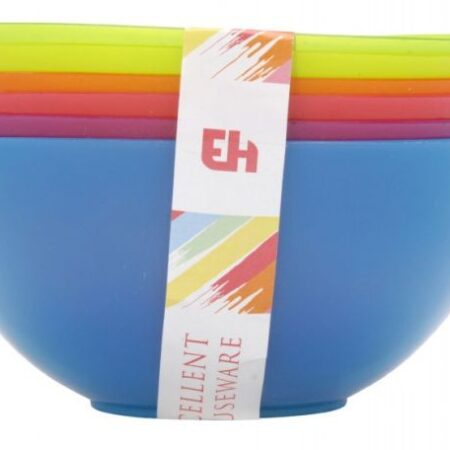 Schalenset plastic 6 Kleuren |