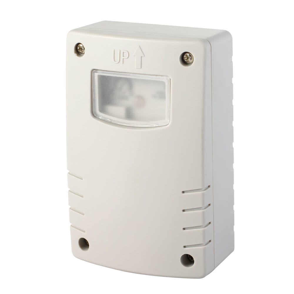 Schemerschakelaar - 3-500 Lux - Instelbaar - Timerfunctie - IP65 waterdicht voor buiten - Daglichtsensor | HOFTRONIC