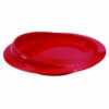 Schepbord met zuignap | Geschikt voor éénhandig gebruik | Vaatwasmachinebestendig | Rood | PR65658-R | ThuiszorgwinkelXL