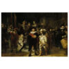 Schilderij De Nachtwacht met lijst Brown | Mondiart