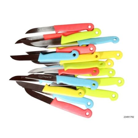 Schilmesjes gekleurd 5 stuks op kaart | Imperial Kitchen