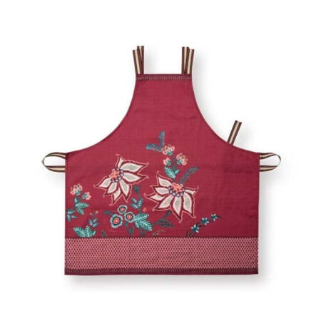 Schort Flower Festival Dark Pink | PiP Studio