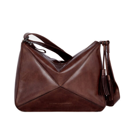 Schoudertas Lilla Donkerbruin | Spikes & Sparrow