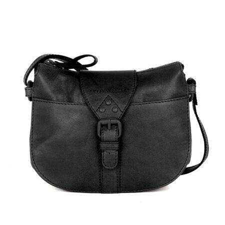 Schoudertas Mini Krystina Black | Spikes & Sparrow