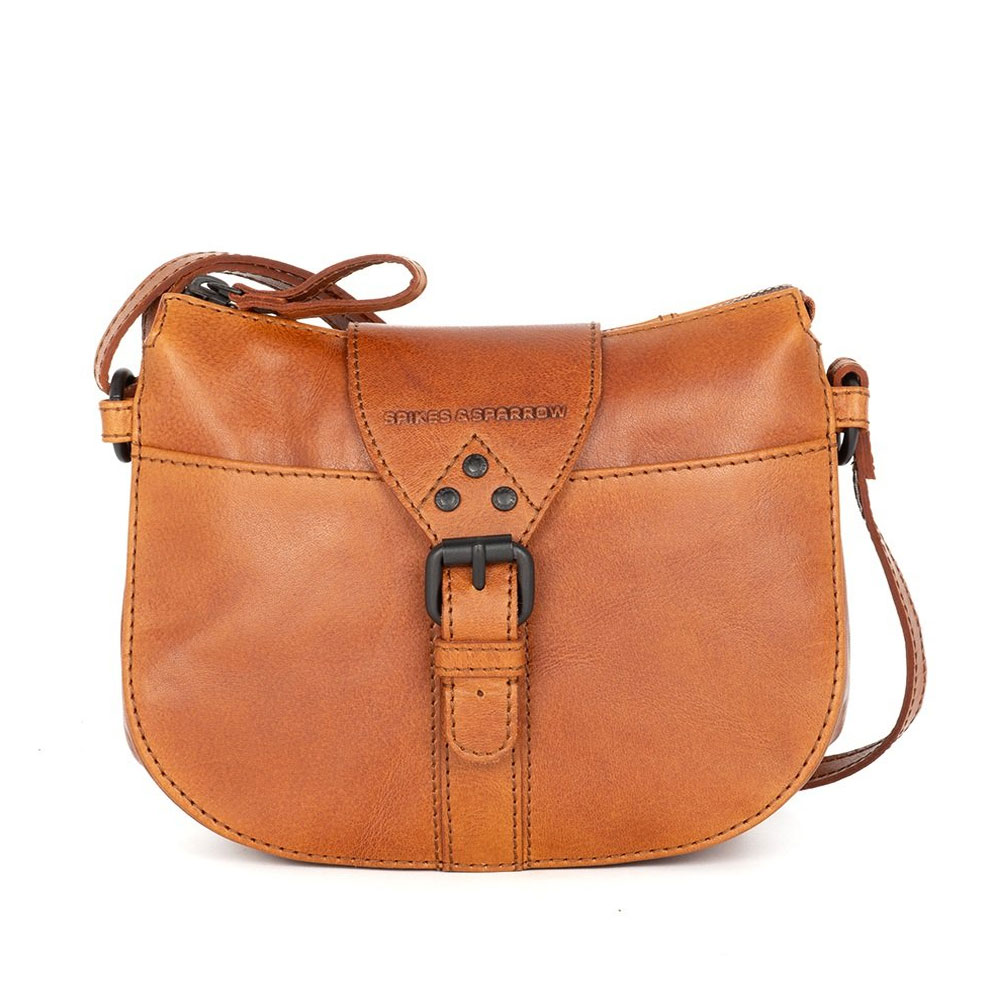 Schoudertas Mini Krystina Brandy | Spikes & Sparrow