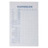 Scoreblok 9.4x14.5cm 250vel pak a 5st | Haza