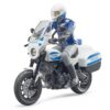 Scrambler Ducati politie motorfiets van Bruder | Bruder