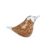 Sculptuur Vogel Glas 15x6x9