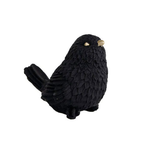 Sculptuur sparrow zwart L |