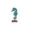 Sculptuur zeepaard op voet 13x6x30cm | Merkloos