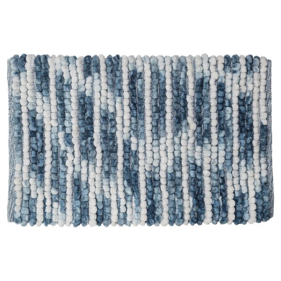 Sealskin Vintage Badmat 50x80cm Polyester Blauw | Sealskin