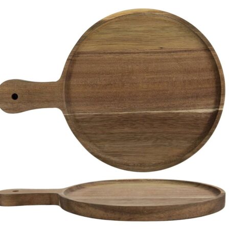 Serveerplank acacia dia.20cm | Merkloos