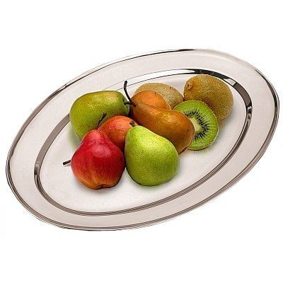 Serveerschaal Rvs 40X27cm |